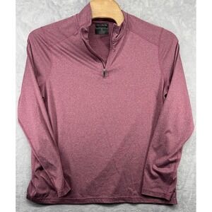 Jos. A. Bank Traveler 1/4 Zip Golf Pullover Peformance Long Sleeve Shirt Mens XL